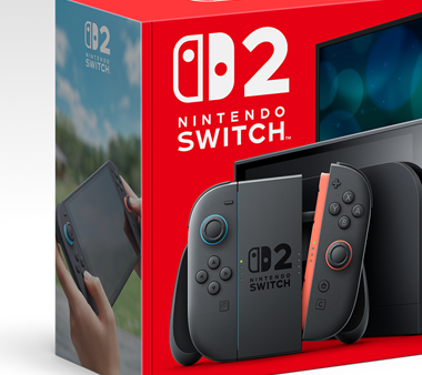 Nintendo Switch 2 console and dock packaging